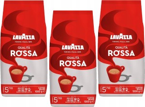 Kawa ziarnista Lavazza Qualita Rossa 3 x 1 kg