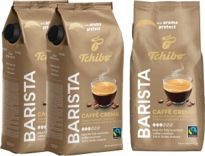 Kawa ziarnista Tchibo BARISTA CAFFE CREMA 3 x 1kg