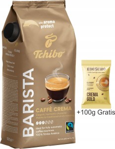 Kawa ziarnista Tchibo Barista Caffe Crema 1Kg +100g Gratis!