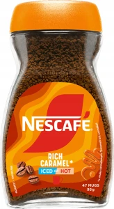Kawa rozpuszczalna Nescafe Rich Caramel 95g