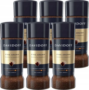 Kawa rozpuszczalna Davidoff Fine Aroma 6x100g