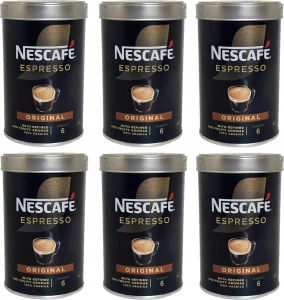 Kawa rozpuszczalna Nescafe Espresso Orginal 6 x 95g Puszka