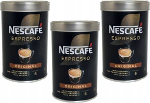 Kawa rozpuszczalna Nescafe Espresso Orginal 3 x 95g Puszka
