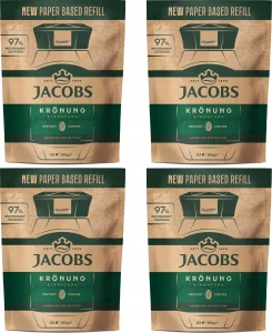 Kawa rozpuszczalna Jacobs Kronung 4 x 150g Refill