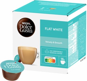 Kapsu?ki Nescafe Dolce Gusto Flat White 16 kaw