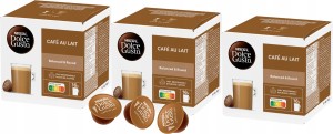 Kapsu?ki Nescafe Dolce Gusto Cafe Au Lait 3x16 szt