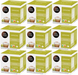 Kapsu?ki Nescafe Dolce Gusto Cappuccino 9x16 sztuk