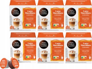 Kapsu?ki Nescafe Dolce Gusto Latte Caramel 6x16 sz