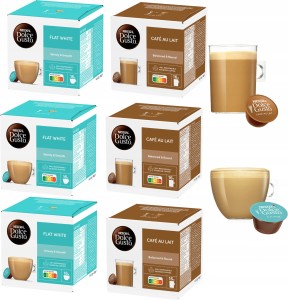 Kapsu?ki Dolce Gusto Flat White + Cafe au Lait 96