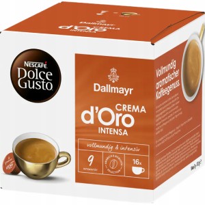 Kapsu?ki Dallmayr do Dolce Gusto(r)* CREMA d'Oro INTENSA 16 sztuk