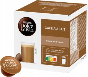 Kapsu?ki Nescafe Dolce Gusto Cafe Au Lait 16 szt