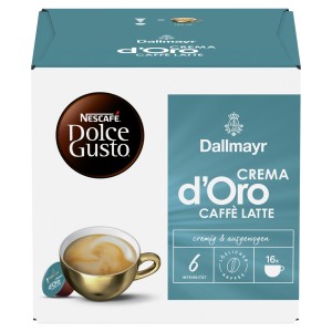 Kapsu?ki Dallmayr do Dolce Gusto(r)* Caffe Latte 16 sztuk