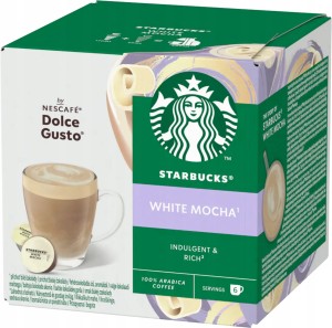 Kapsu?ki Dolce Gusto Starbucks White Mocha 12 szt.