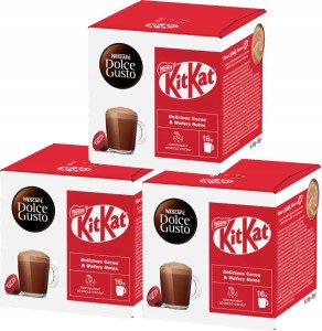Kapsu?ki Nescafe Dolce Gusto KitKat 3 x 16 sztuk