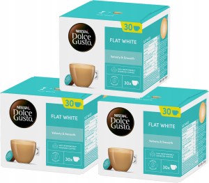 Kapsu?ki Dolce Gusto Nescafe Flat White 3 x 30 sztuk
