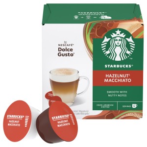 Kapsu?ki Dolce Gusto Starbucks Hazelnut Macchiato 12 szt