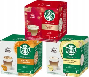 Kapsu?ki do Dolce Gusto Starbucks Zestaw 3 x 12 sztuk