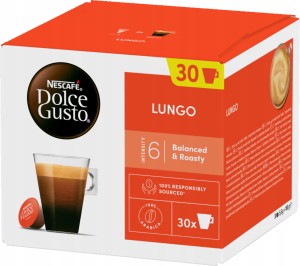 Kapsu?ki Nescafe Dolce Gusto Lungo 30 sztuk XXL