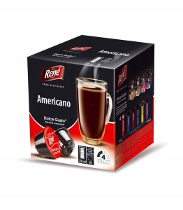 Kapsu?ki do DOLCE GUSTO Rene AMERICANO 16 sztuk