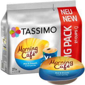 Kapsu?ki TASSIMO Jacobs Morning Cafe MILD XL 21 sztuk