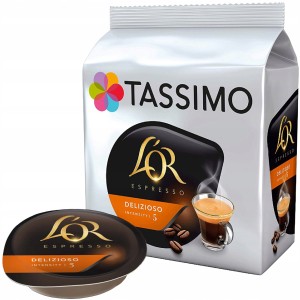Kapsu?ki TASSIMO Jacobs LOR Espresso Delizioso 16