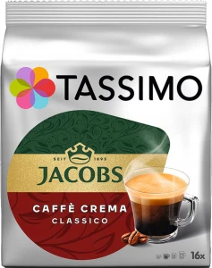 Kapsu?ki TASSIMO Jacobs Caffe Crema Classico 16szt