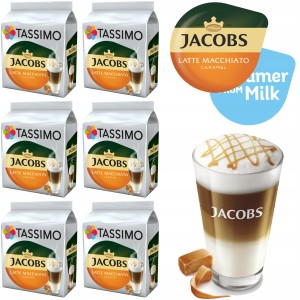 Kapsu?ki TASSIMO Jacobs Latte Macchiato CARAMEL 48