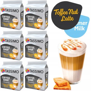 Kapsu?ki TASSIMO Toffee Nut Latte 48 kaw