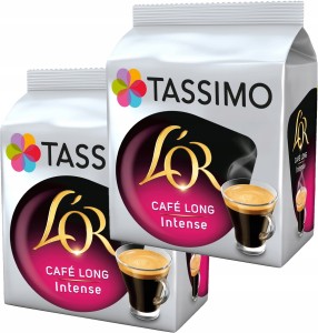 Kapsu?ki TASSIMO Jacobs LOR Cafe Long Intense 2 x 16 szuk