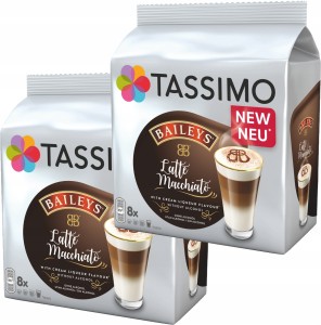 Kapsu?ki TASSIMO BAILEYS LATTE MACCHIATO 2 x 8 sztuk