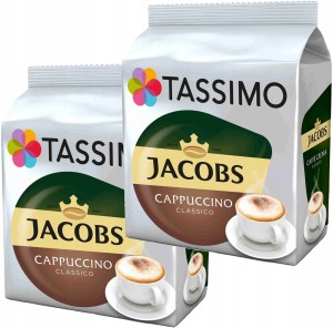 Kapsu?ki TASSIMO Jacobs Cappuccino Classico 2x 8