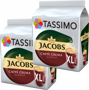 Kapsu?ki TASSIMO Jacobs Caffe Crema Classico XL 2 x 16