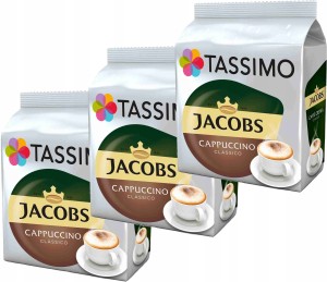 Kapsu?ki TASSIMO Jacobs Cappuccino Classico 3x 8