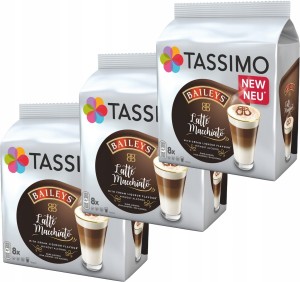 Kapsu?ki TASSIMO BAILEYS LATTE MACCHIATO 3x8 sztuk