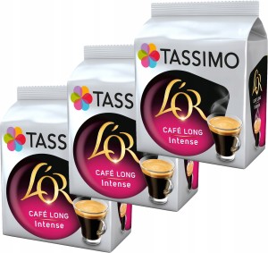 Kapsu?ki TASSIMO Jacobs LOR Cafe Long Intense 3 x 16 szuk