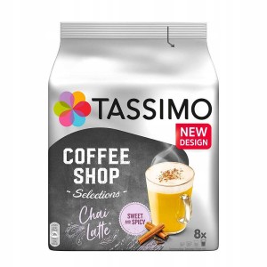 NEW Kapsu?ki TASSIMO CHAI LATTE 8 Sweet&Spicy