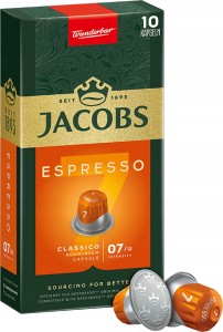 KAWA do NESPRESSO JACOBS ESPRESSO CLASSICO 10 szt.
