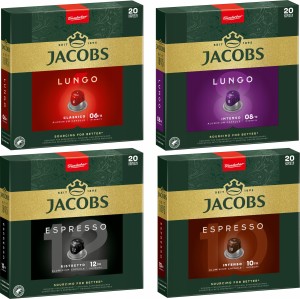 KAWA NESPRESSO JACOBS ESPRESSO LUNGO ZESTAW 80szt