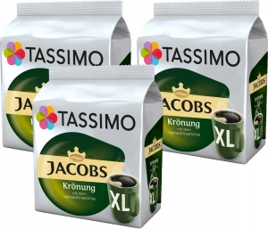 Kapsu?ki kawa TASSIMO Jacobs Kronung XL 16 sztuk x3