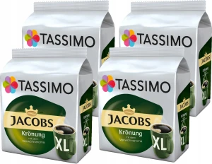 Kapsu?ki kawa TASSIMO Jacobs Kronung XL 16 sztuk x4