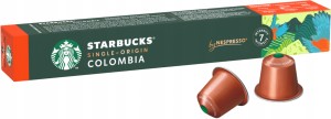 KAWA do NESPRESSO STARBUCKS SINGLE-ORGIN COLOMBIA
