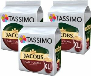 Kapsu?ki kawa TASSIMO Caffe Crema Classico XL 3 x 16 sztuk