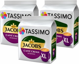 Kapsu?ki kawa TASSIMO Caffe Crema Intenso XL 3 x 16 sztuk