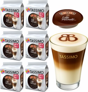 Kapsu?ki kawa TASSIMO BAILEYS LATTE MACCHIATO 6 x 8 sztuk