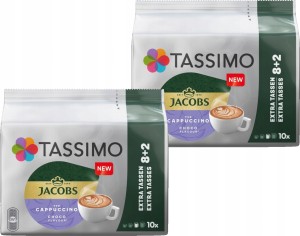 Kapsu?ki kawa TASSIMO Jacobs Cappuccino Choco 2 x 8 kaw