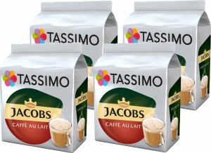 Kapsu?ki 4 x 16 TASSIMO Jacobs Cafe Au Lait ZESTAW