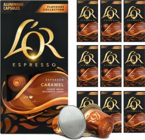 Kapsu?ki do Nespresso LOR Espresso Caramel 10x10