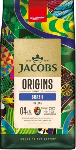 Kawa ziarnista Jacobs Origins Single Brazil 1 kg