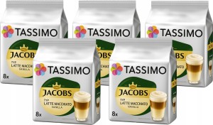Kapsu?ki do TASSIMO Jacobs Latte Macchiato Vanilla 5 x 8 kaw