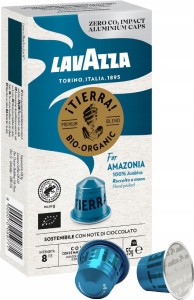 Kapsu?ki NESPRESSO LAVAZZA iTierra Bio-Organic For Amazonia 10 kapsu?ek